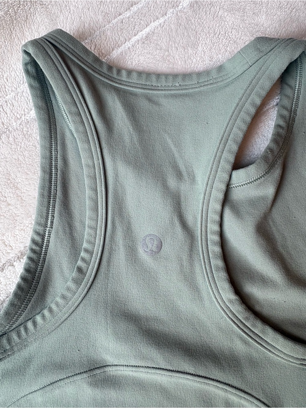 Lululemon Women's Racerback Tank Top - Sage Green - Picture 3 of 3